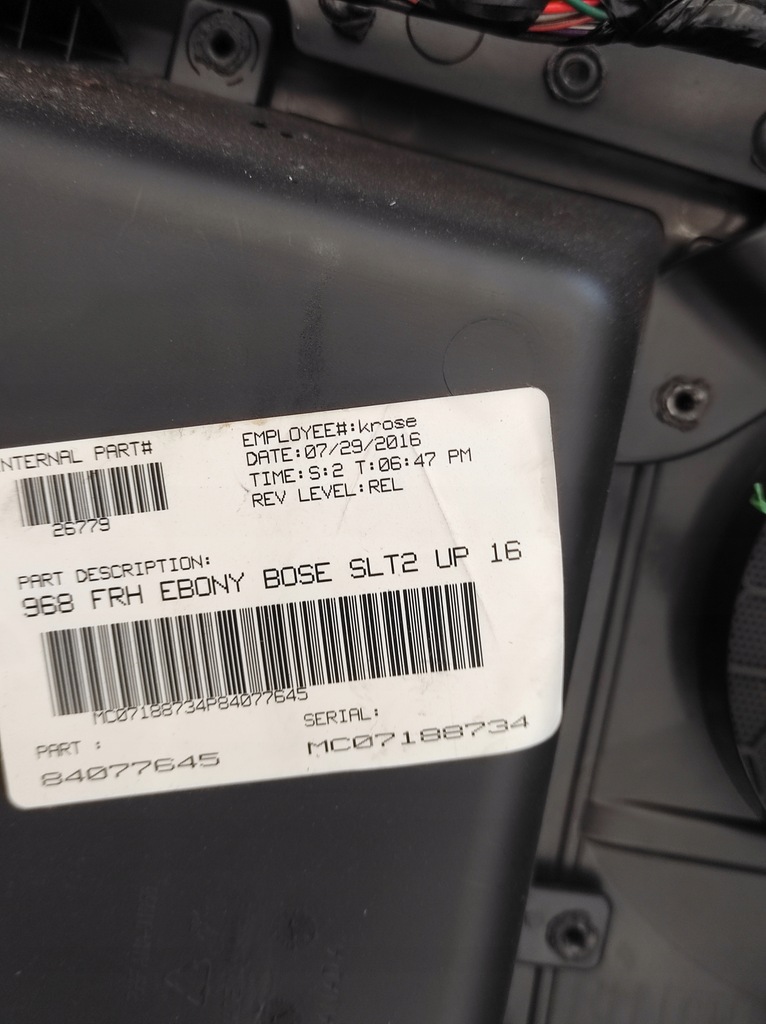 фото №16, Gmc acadia 12-16 обшивка двері лівий правий перед задня usa