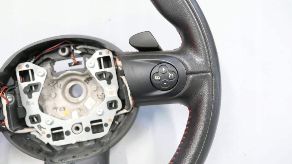 фото №5, Mini countryman jcw r60 воздуховод кожа лепестки переключения czerwona nić