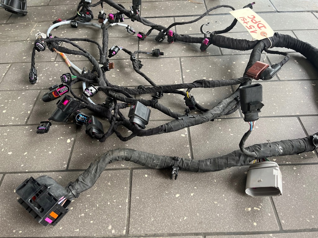 фото №6, Электропроводка двигателя skoda karoq octavia iii vw golf vii 1.5 tsi dpc