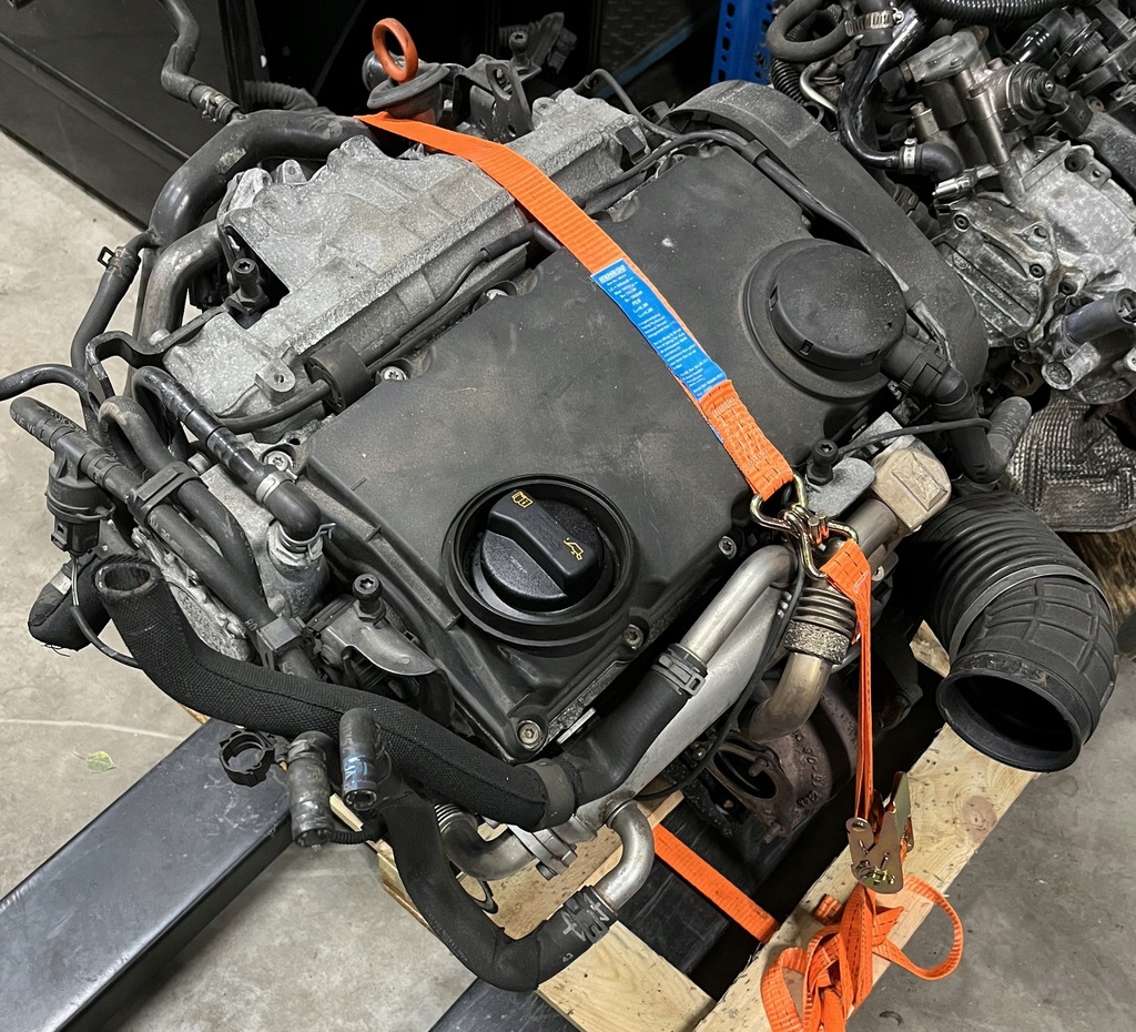 фото №7, Kompletny двигун 2.0tdi brd 170km audi a4 b7 a6 c6 204tys пробіг механічна коробка передач