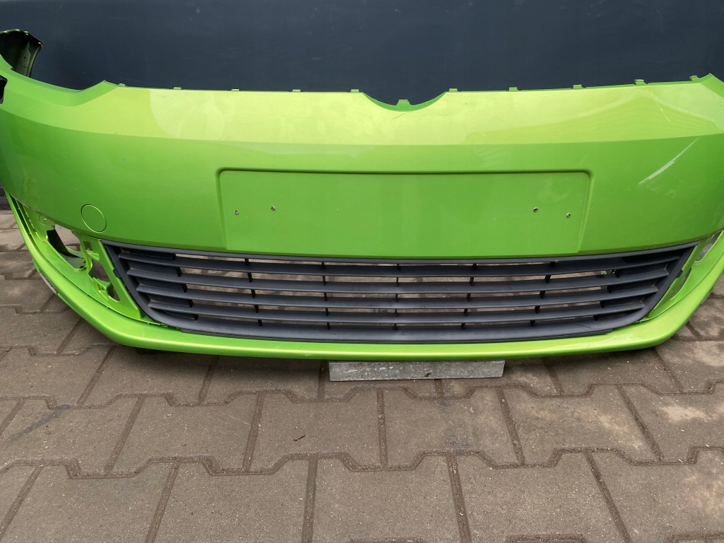 фото №6, Vw touran ii cross 10-15r бампер передній na омивачі