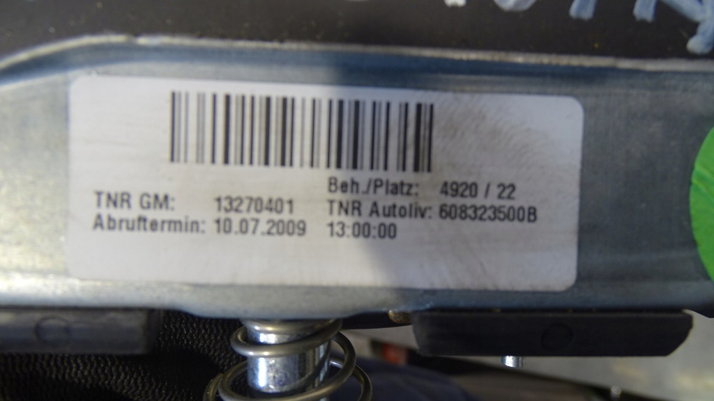 фото №6, Подушка водія подушка безпеки opel insignia 2.0cdti