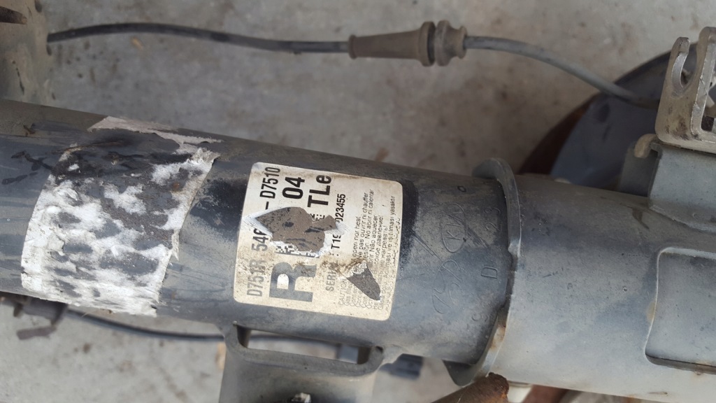 фото №4, Hyundai tucson ii lift 1,6 gdi поворотный кулак амортизатор правый перед