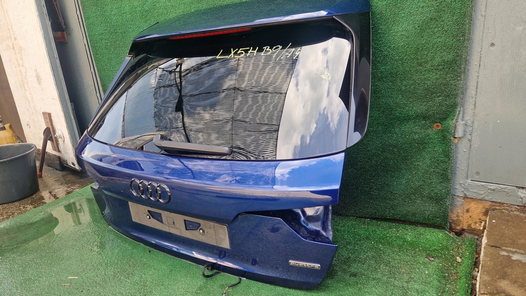 фото №11, Audi a4 b9 lx5h кришка багажника задня багажника kombi