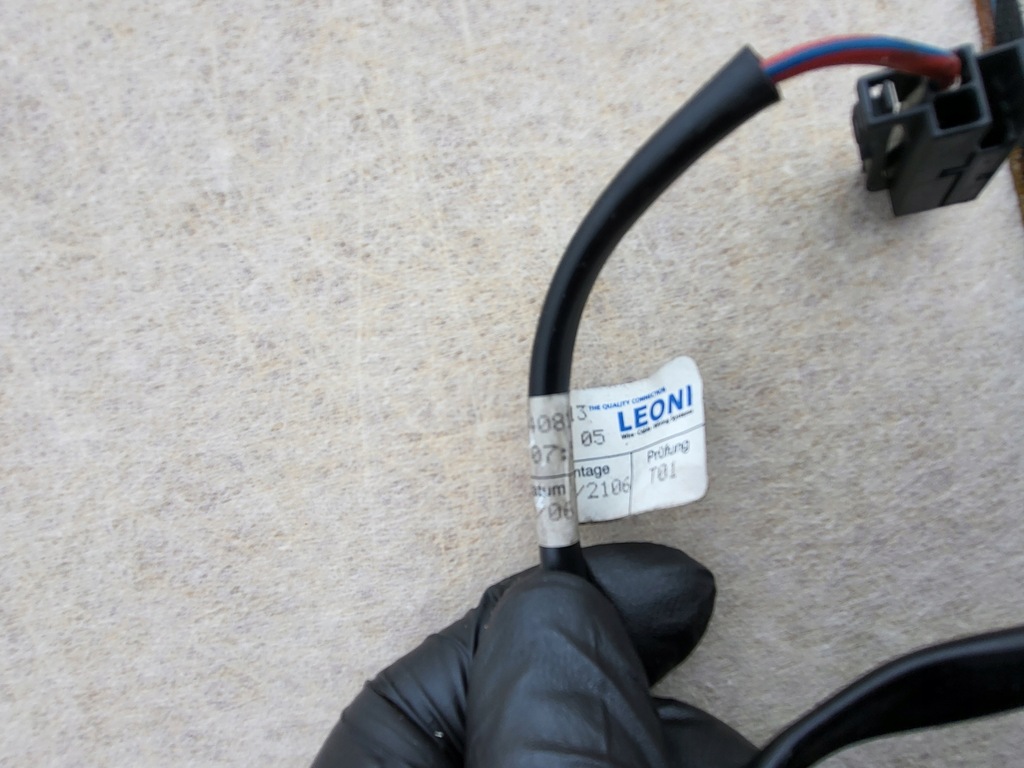 фото №14, Потолок жгут электропроводка mercedes c-kl w203 sedan серая оригинальный номер eu