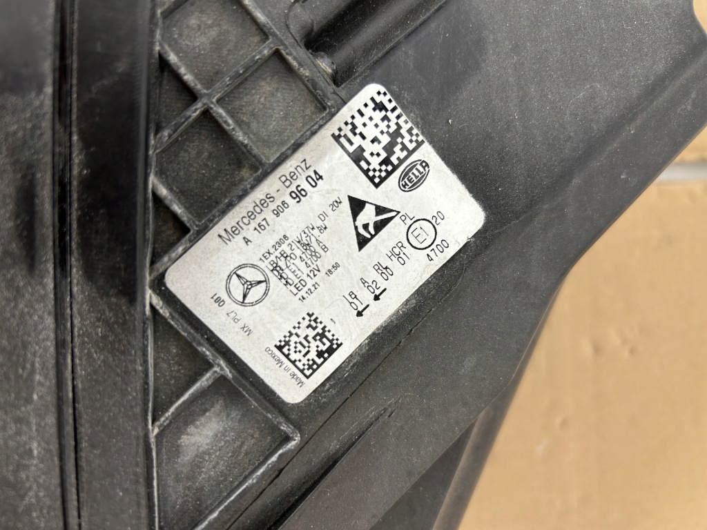 Фара права mercedes gle w167 full led performace Зі Шроту