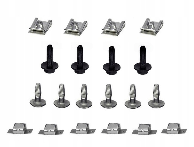 фото №1, Peugeot 1007 208 2008 клипсы защита двигателя набор клипсы