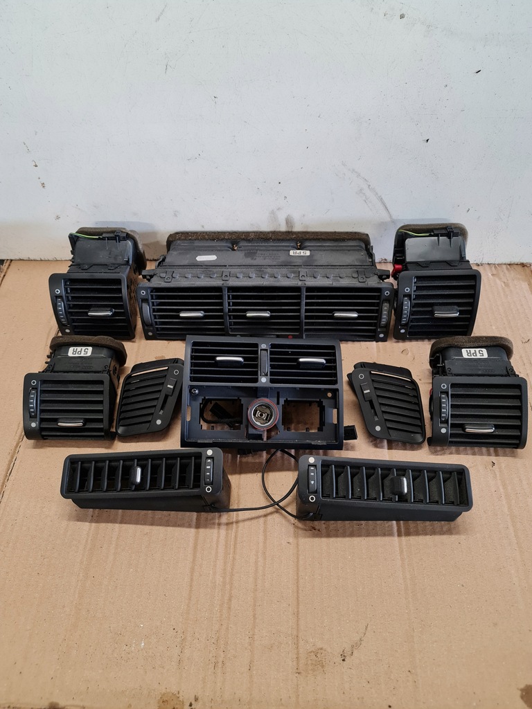 фото №1, Решітка ґрати комплект обдув a8 d2 fl чорні