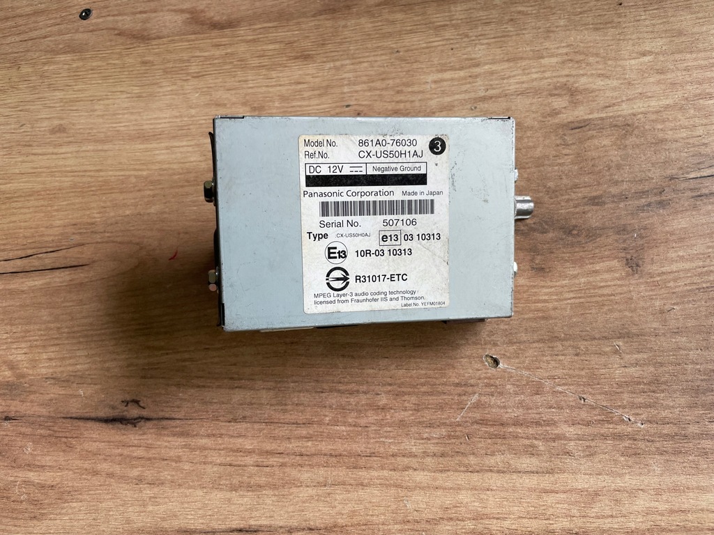 фото №1, Модуль блок керування lexus ct ct200 861a0-76030