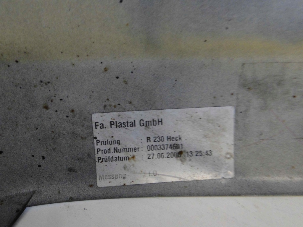 Mercedes sl r230 230 бампер задня pts Ціна