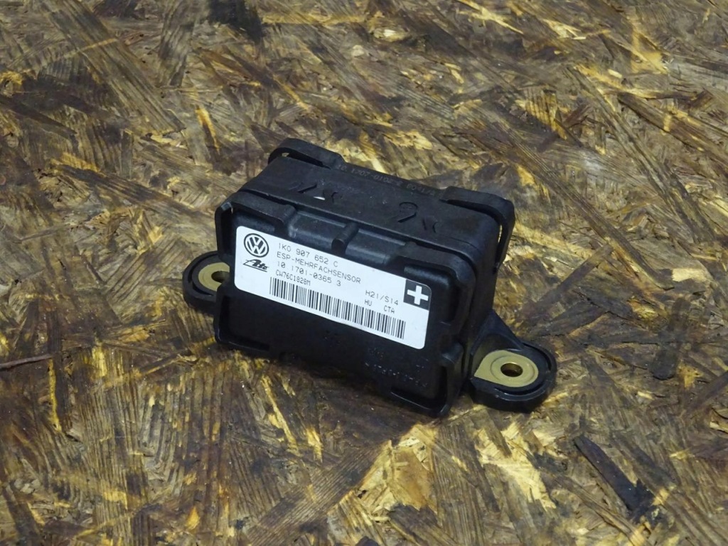 фото №1, Audi a3 8p golf v seat leon ii octavia ii датчик датчик esp 1k0907652c