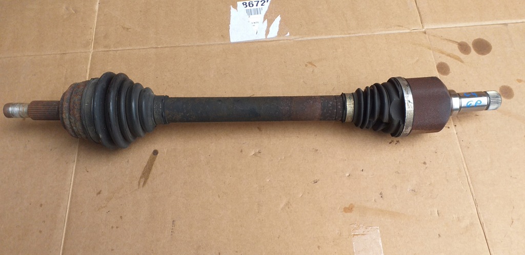 фото №1, Citroen c4 ii grand picasso 13r- 1.6 ehdi приводной вал левая 9677916280