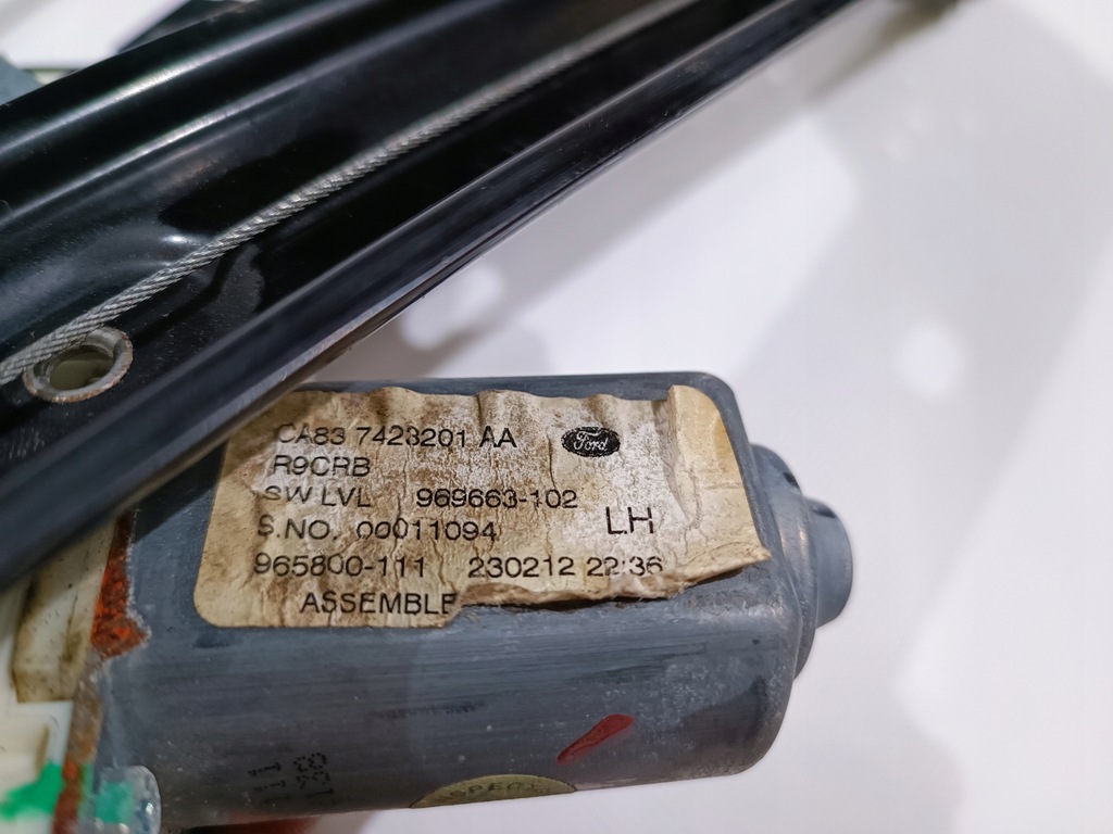 фото №8, Механизм подъемник стекло левый перед передний ford flex 2013-