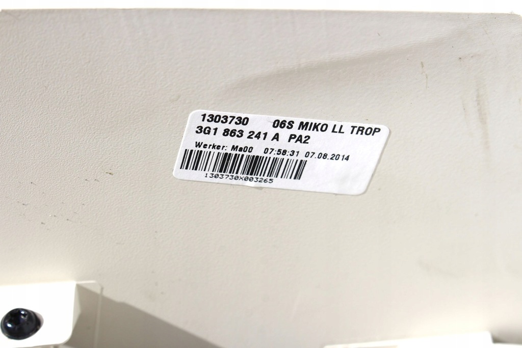 фото №8, Vw passat b8 arteon підлокітник тунель середній 3g0864207a 3g1863241a gqc s