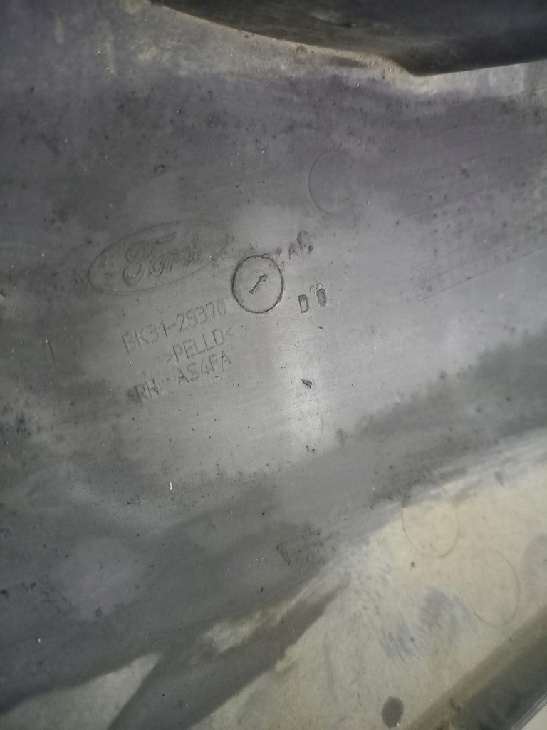 фото №4, Брызговик защита порог правый задняя transit mk8