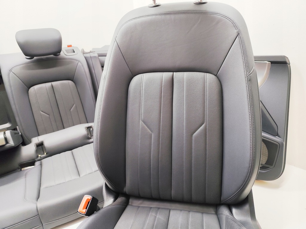 фото №7, Audi a6 c8 4k avant сидіння заднє сидіння обшивки шкіра вентильовані комплект