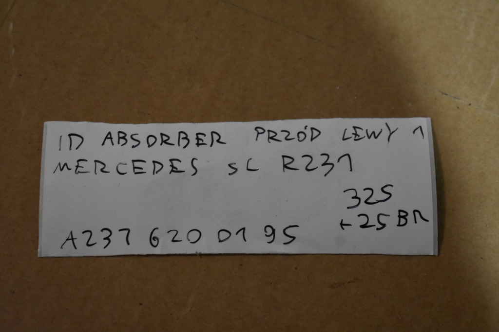 фото №4, Idealny абсорбер перед лівий mercedes sl r231 1
