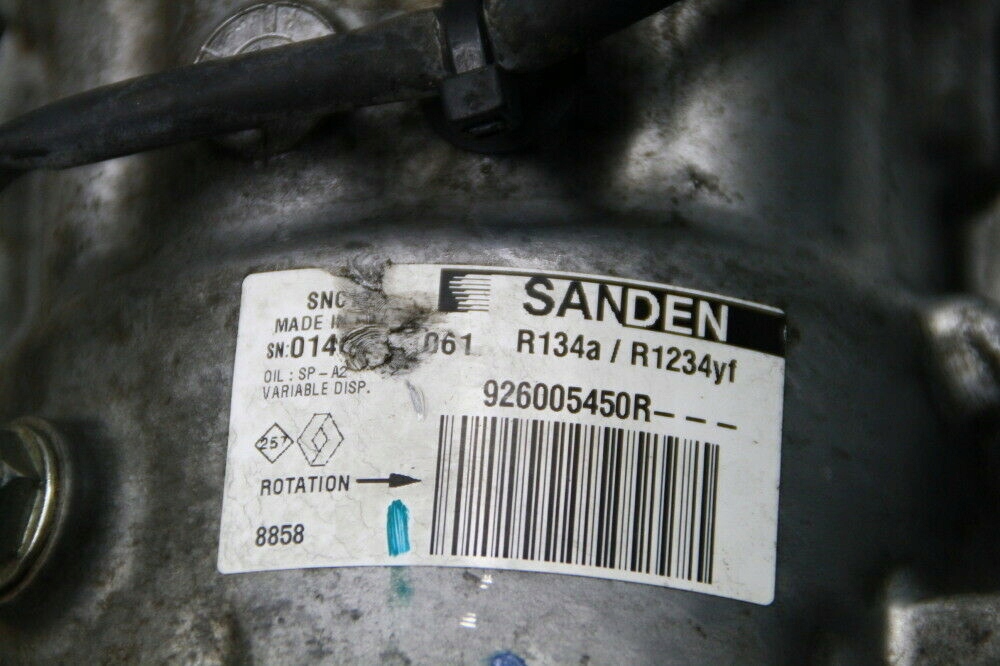 фото №13, Компрессор кондиционера renault clio v captur 1.3 t