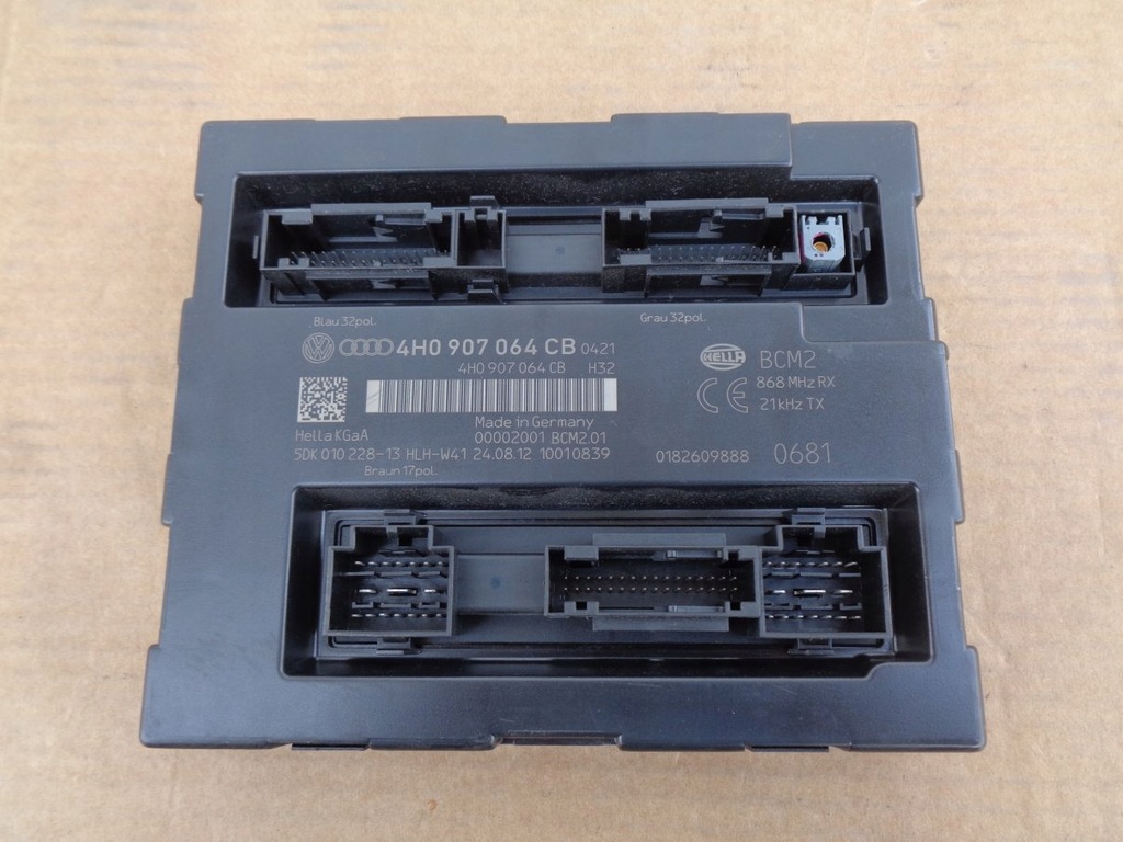 фото №1, Audi a8 d4 модуль комфорта