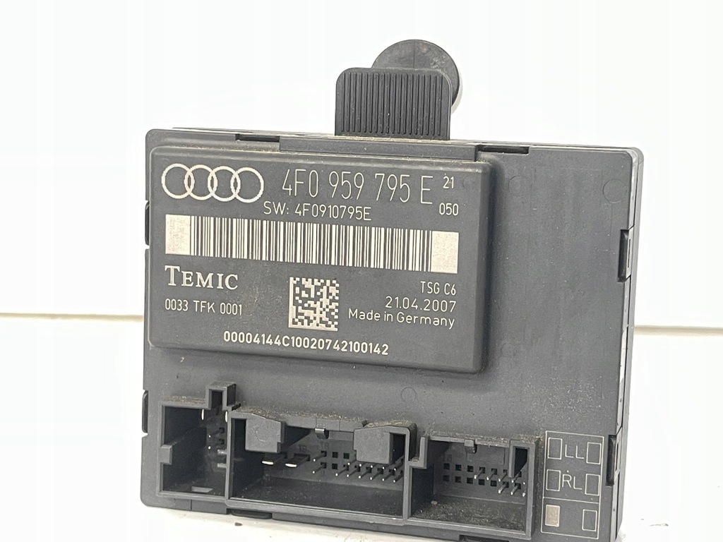 фото №1, Модуль блок керування двері лівий задня audi a6 c6 4f0959795e
