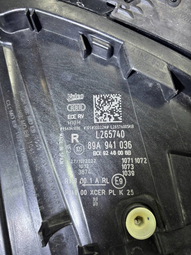 фото №9, Лампа права full led audi q4 e-tron