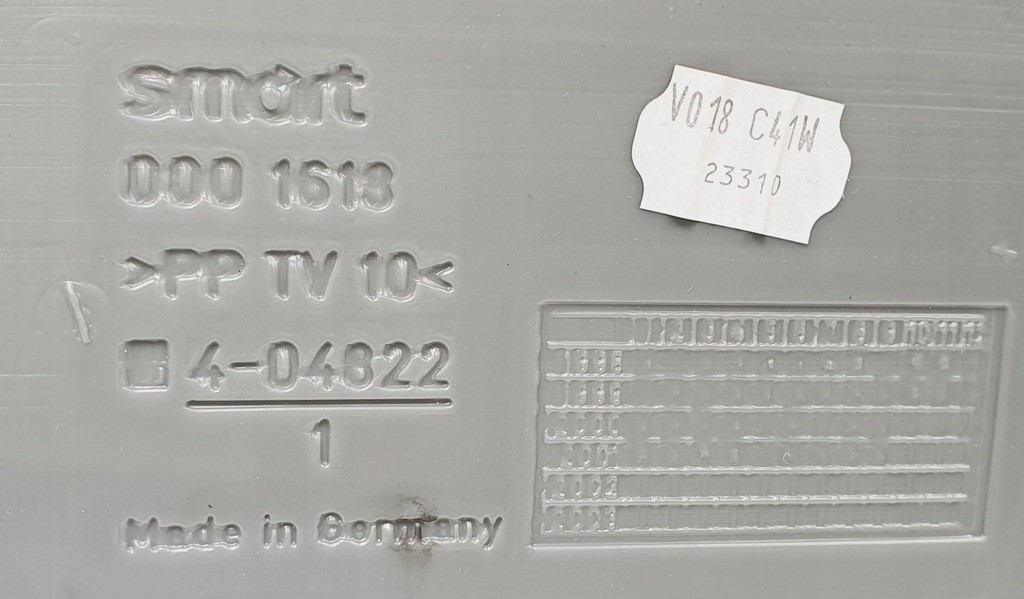 фото №12, Приборная панель приборная консоль smart fortwo 450 europa