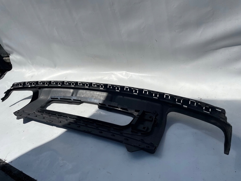 фото №7, Audi q7 4m s-line спойлер накладка бампера дифузор задня 4m0807521