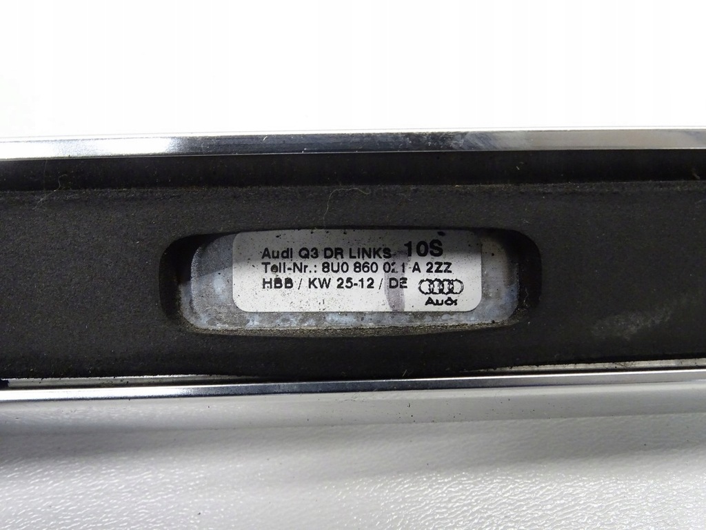 фото №14, Рейлинги кровельные комплект audi q3 8u 11- 8u0860021a 8u0860022a