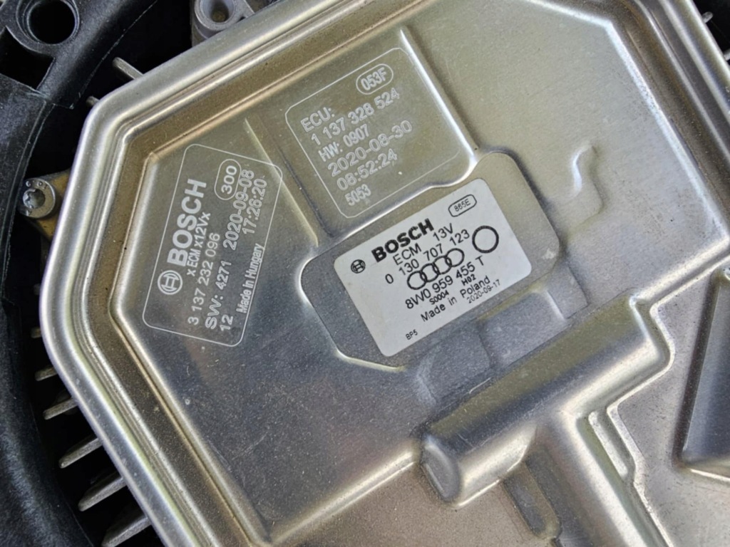 фото №16, Комплект радиатор вентилятор pas передний балка audi s5 f5 3.0 tfsi