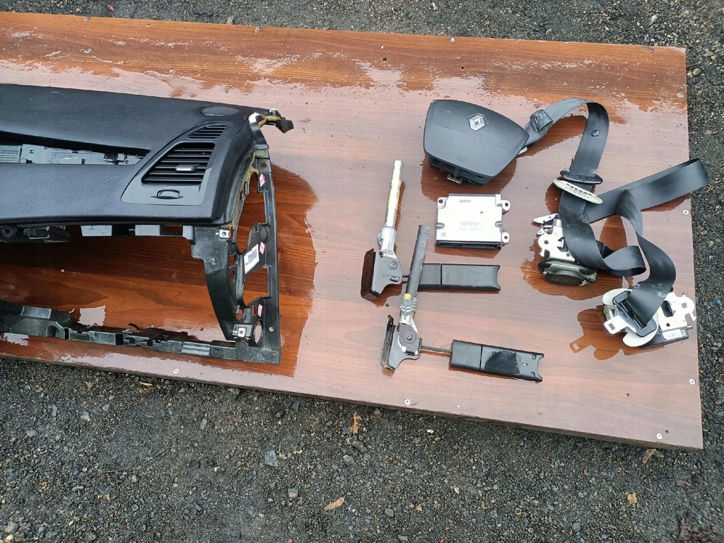 фото №4, Консоль air bag комплект renault laguna iii lift