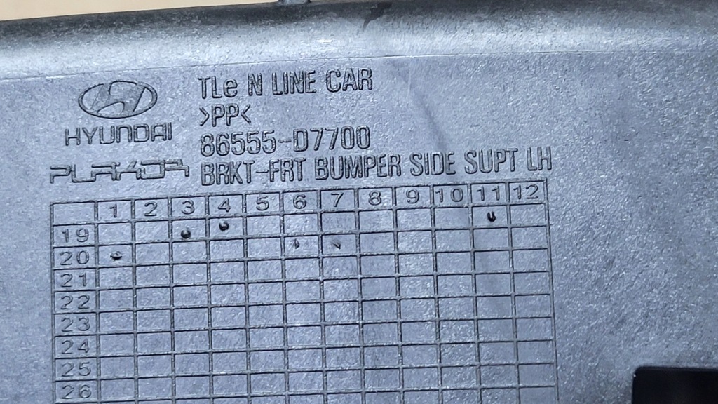 Кронштейн кронштейн направляющая бампера перед левый hyundai tucson iii рестайлинг  n-line Оригинал