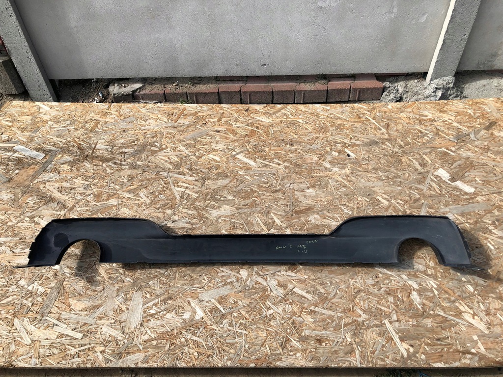 фото №7, Спойлер накладка бампера задняя bmw 6 f06 f12 f13