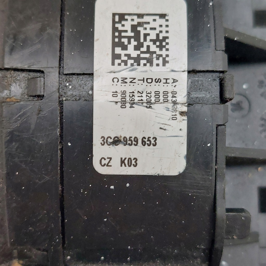 фото №10, Volkswagen passat b6 перемикач комбінований стрічка подушка безпеки круїз-контроль 3c9953507e