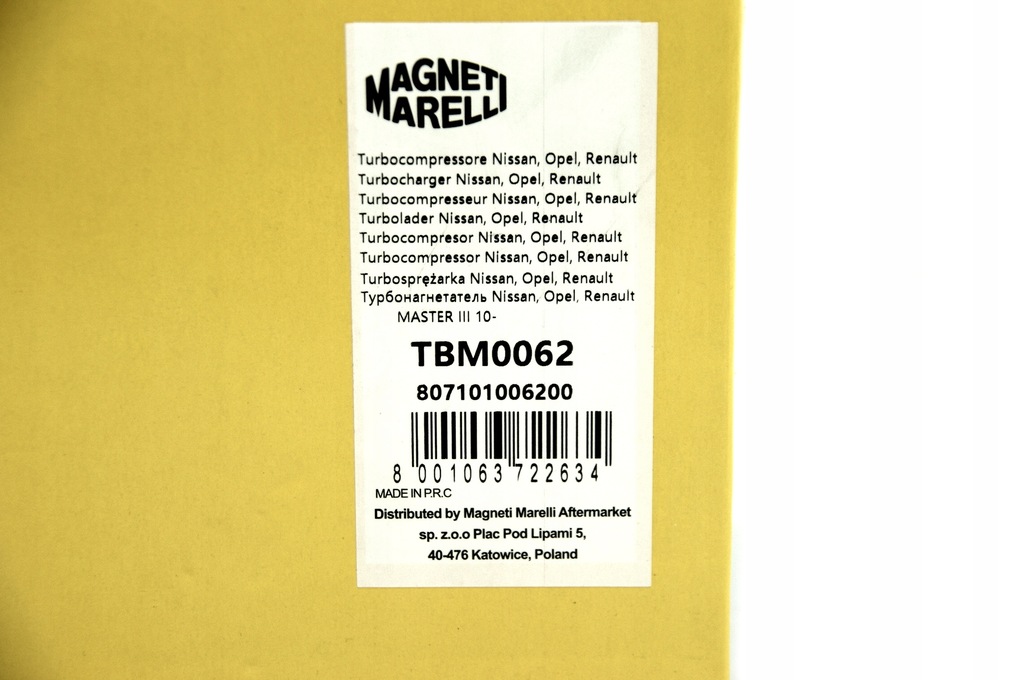 фото №9, Турбонагнетатель renault trafic ii vivaro 2.0 dci