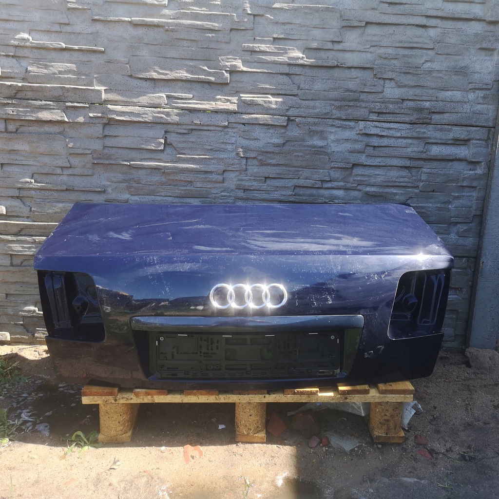 фото №1, A8 d3 кришка багажника задня granatowa без оснащення