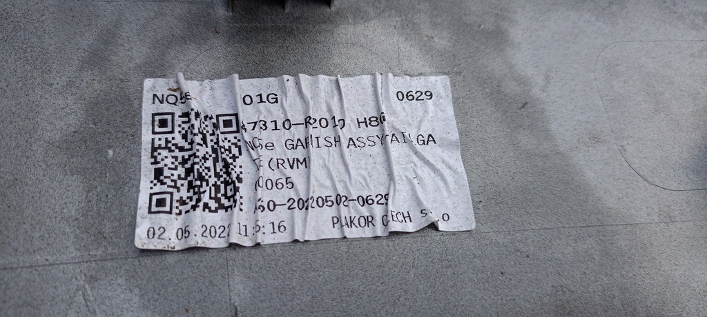 фото №7, Накладка багажника na крышка багажника задняя kia sportage v 5 21-23rok 87310-r2010 oryg