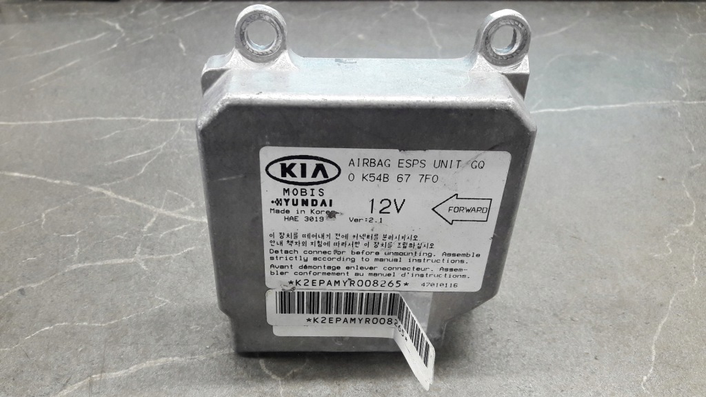 фото №1, 0k54b677f0a датчик модуль подушка безпеки kia carnival