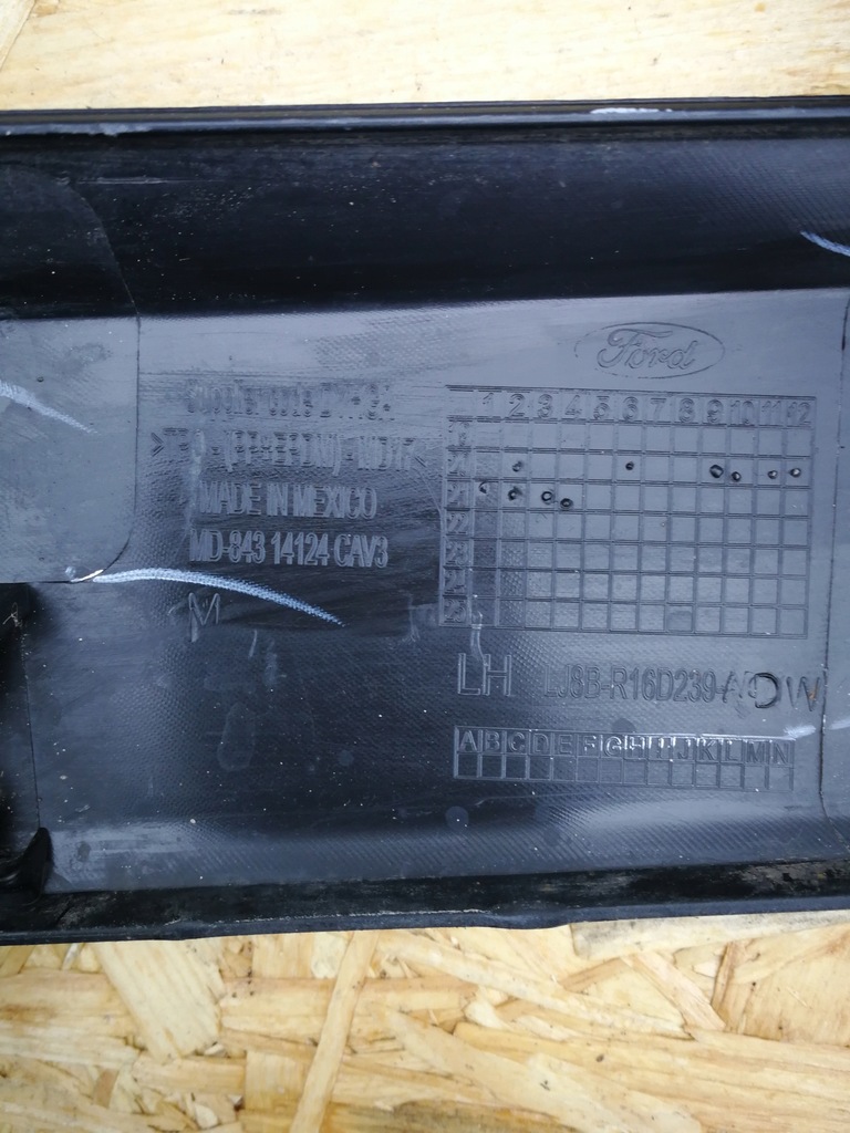 фото №10, Ford mustang mach e молдинг крила перед ліва