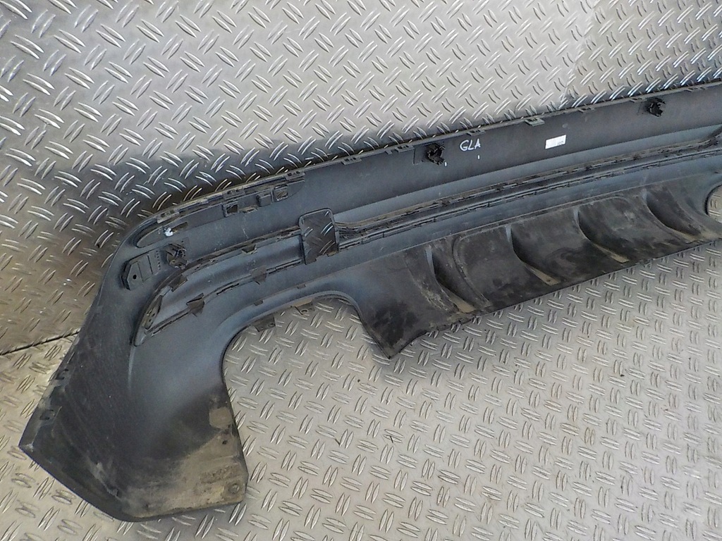 фото №10, Mercedes gla x247 amg накладка молдинг бампера задня