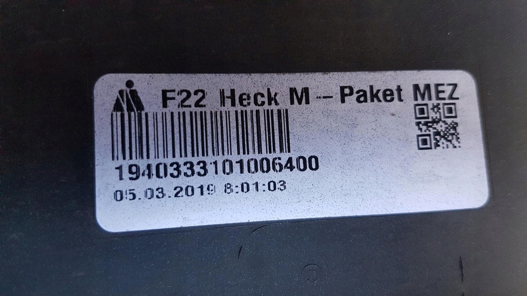 фото №14, Бампер задний bmw seria 2 f22 f23 m-pakiet estoril blau