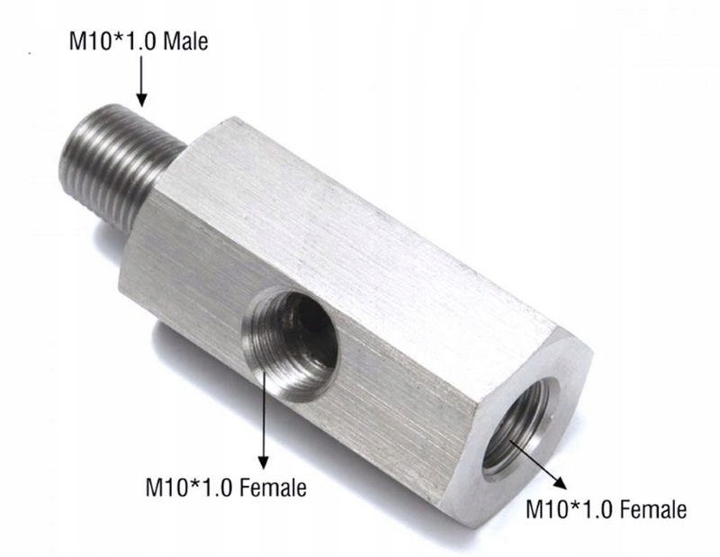 фото №7, Адаптер датчика давления масла turboworks m10x1