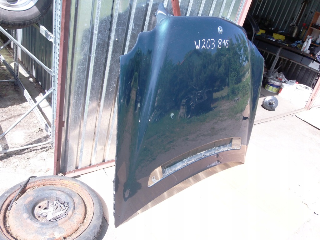 фото №3, Капот 816 mercedes c w203 2,2 cdi