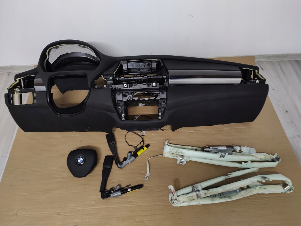 фото №6, Bmw x6 e71 lci lift 13- консоль приборная панель приборная head-up