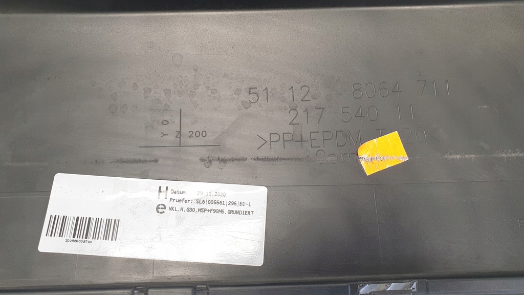 фото №6, Bmw 5 g30 sedan m-pakiet бампер задняя задний