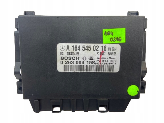 фото №1, Mercedes блок керування парктронік a1645450216