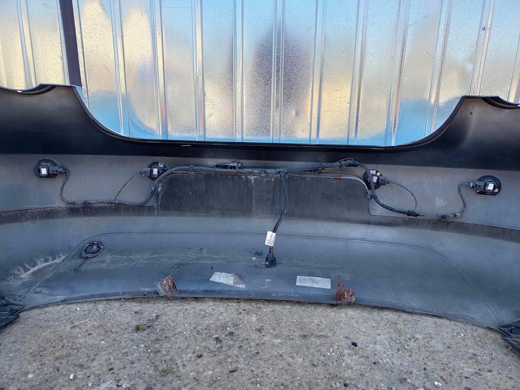 фото №12, Бампер задний pdc датчики vw eos 05-10 lk7w 05-10