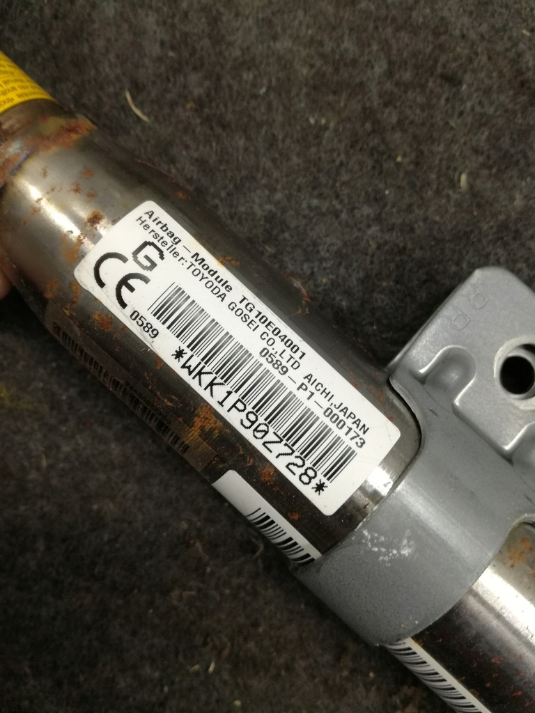 фото №11, Subaru xv 2011- 2017 rok шторка безопасности подушка безопасности правая