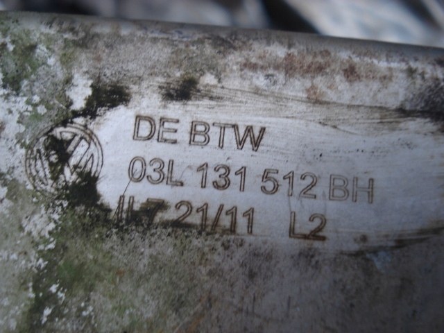 Радіатор вихлопних газів egr vw seat skoda audi 1.6 2.0 tdi 03l131512bl 03l131512cf Доставка