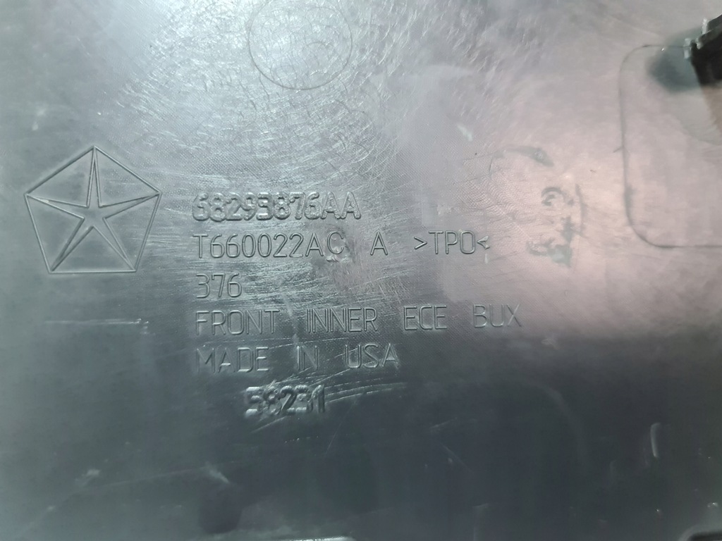 фото №12, Jeep wrangler iv jl 17- бампер перед оригинал 68293876aa