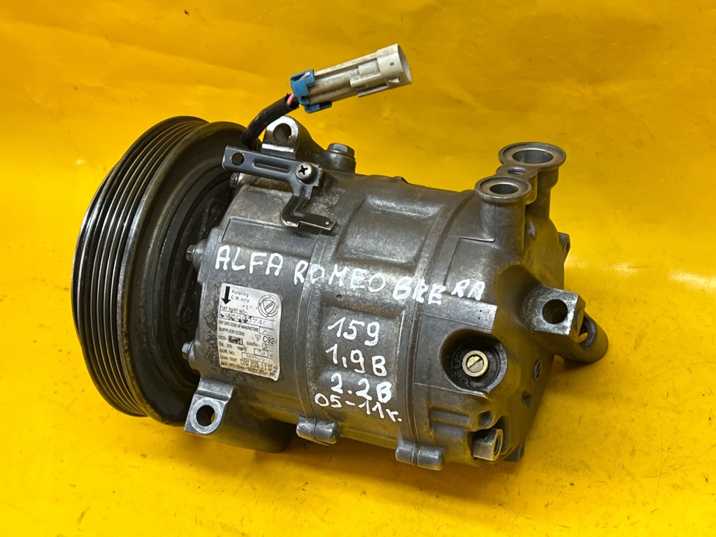 фото №11, Компресор кондиціонера alfa romeo 159 1,9 2,2b jts brera 05-12r 589097214 .